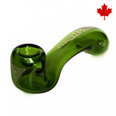 Red Eye Glass - 5" Green Sherlock Glass Pipe