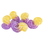 Peach Passionfruit 1:1:1 CBN CBD THC Gummies