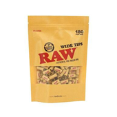 RAW-Classic Pre-Rolled Wide Tips- 180ct