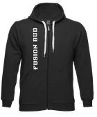 Luxe Zipper Hoodie Black (L)