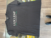 Lux Leaf - T-Shirt Black (Any Size)