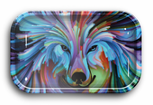 Tp - Medium Rolling Tray Midnight Wolf
