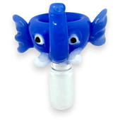 Lux Glass Elephant Bowl - Assorted Colours
