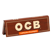 OCB - 1-1/4" Unbleached Virgin Papers (50 Leaves)