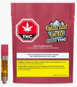 Glacial Gold HIGH THC BERRY BLOTTO Hybrid Vape Cartridge - 1 g