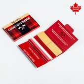 Canadian Lumber - 1-1/4" The Hippy Flax & Hemp Papers w/Tips (40 Leaves & Sheets)