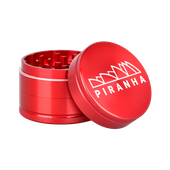 Piranha - 2" 3pc Red Grinder