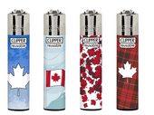 Clipper Classic Large Printed Warm Pattern Lighters - Clipper Lighters