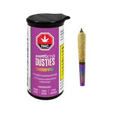 BOX HOT RETRO RAINBOW BURST INFUSED KIEF COATED FORT PR3X0.5G Hybrid Pre-Rolls - 1.5 g