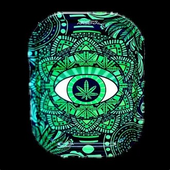 Mandala 1 Metal Rolling Tray