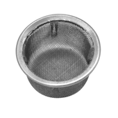 1pc 16mm Stainless Steel Metal Preformed Basket Bowl Screen