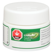 LivRelief TRANSDERMAL 1:1 CREAM Blend - 50 g