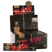 Raw Black - KS Slim Rolling Papers - 32PC