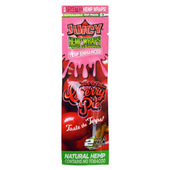Juicy Hemp Wraps - 2pc Cherry Pie Terp Infused Hemp Wraps
