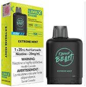 Level X Flavour Beast Boost Pods- Extreme Mint Iced