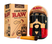 5" Cone Hand Pipe in Collectible Tin