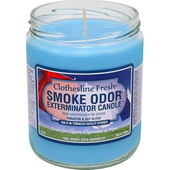 Smoke Odor Candles - Clothesline Fire