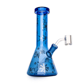 Red Eye Glass - 8.5" Winter Wonderland Dab Rig