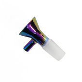 Metallic 14mm Glass Bowl Piece