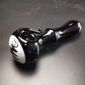 Hand Pipes from Canadian Distributor - Hand Pipe 5" Glass Pipe Black