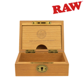 Raw Natural Wood Smokers Box
