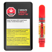 Bumpin' Blue Raspberry NSFW Liquid Diamond 510 Thread